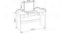 Туалетный столик «Amarant-2-4» Туалетный столик «Amarant-2-4»